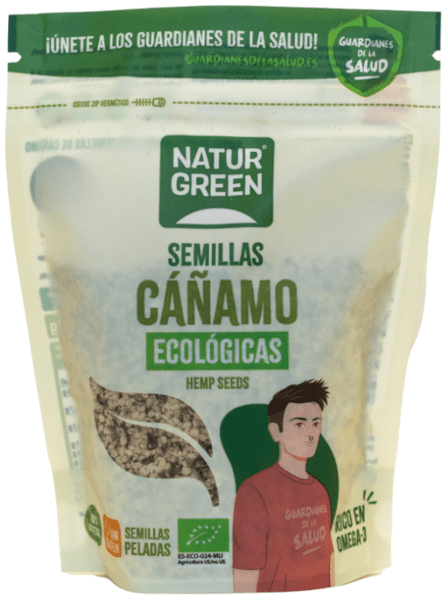 Naturgreen Semillas De Cáñamo Bio 200 Gr