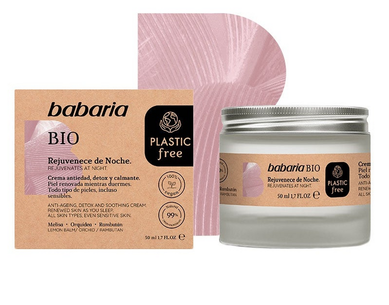 Babaria Crema Rejuvenece De Noche BIO 50ml