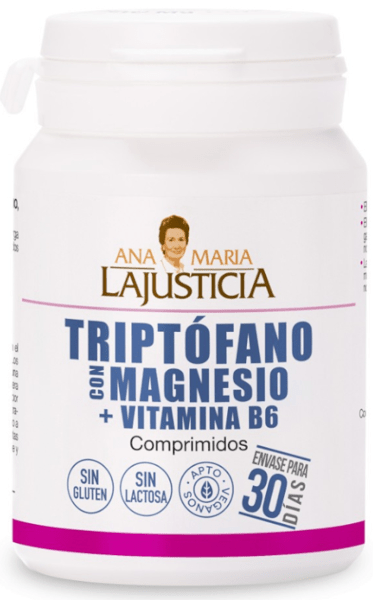 Ana Maria Lajusticia Triptófano, Magnesio Y Vitamina B6 60 Comprimidos