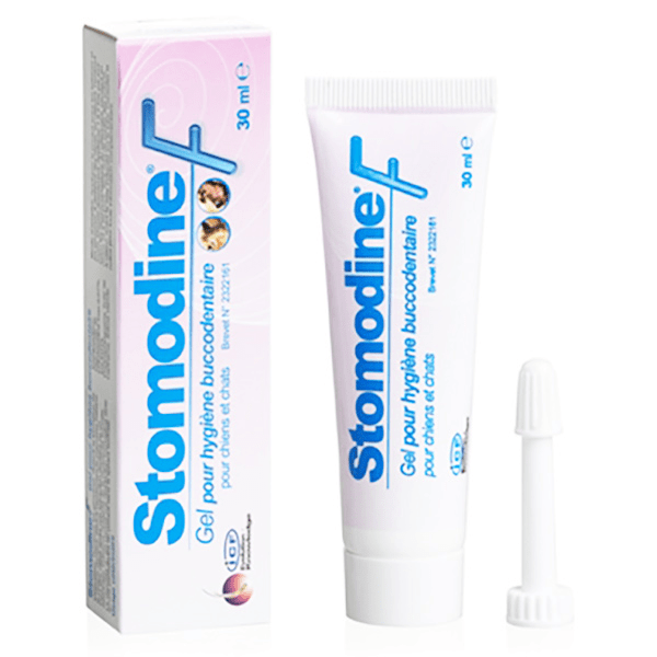 Stomodine F Hygiène Buccodentaire Chien Chat Gel 30ml 2