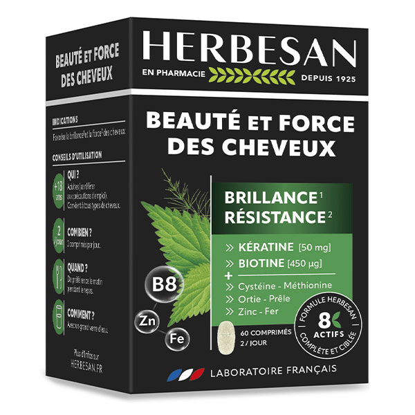- Beauté & force des cheveux - Brillance, éclat, résistance - 60 comprimés 3