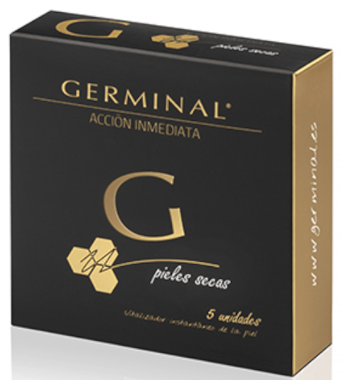 Germinal Acción Inmediata Pieles Secas 5 ampollas