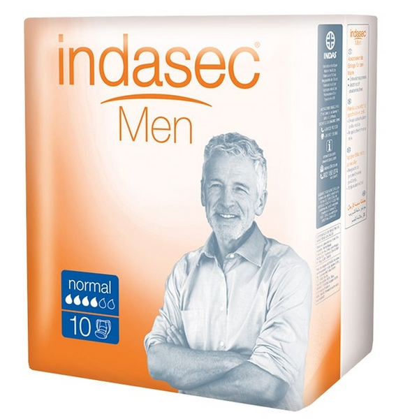 Indasec Hombre Normal 10 Unidades