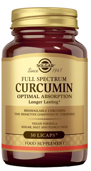Solgar Full Espectrum Curcumin 30 Cápsulas