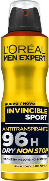 L'Oréal Men Expert Desodorante Invincible Sport Antitranspirante 96h 150 ml