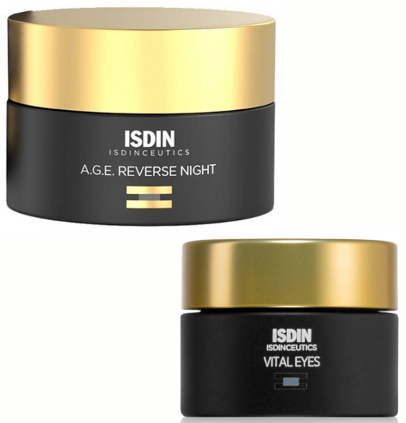 Isdin Age Reverse Crema Noche 50 ml + Vital Eyes 15 ml