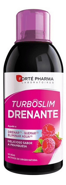 Forté Pharma Turboslim Drenante Sabor Frambuesa 500 Ml