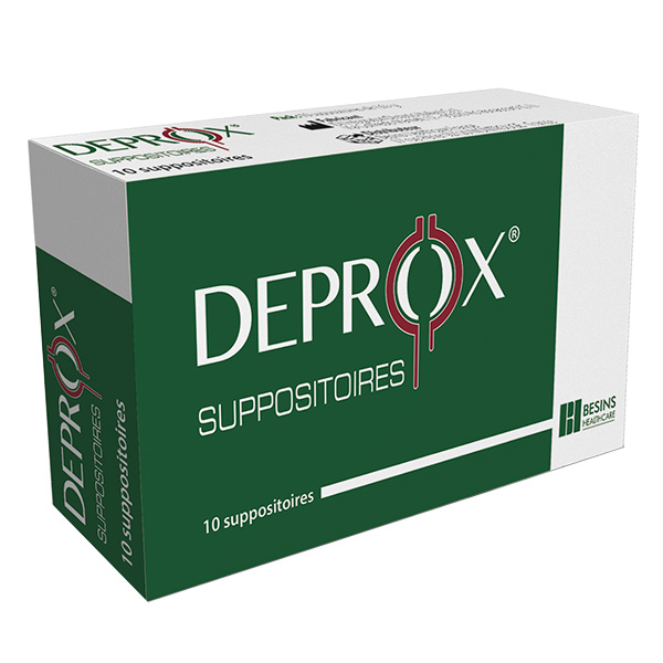 Deprox Suppositoires - 10 suppositoires