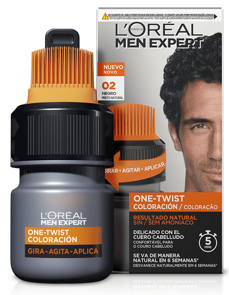 L'Oréal Men Expert One Twist Tono 2 Natural Black