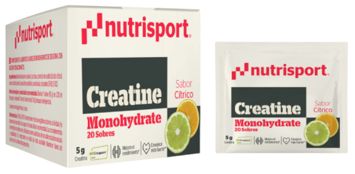 Nutrisport Creatina Monohidrato Cítrico 20 Sobres