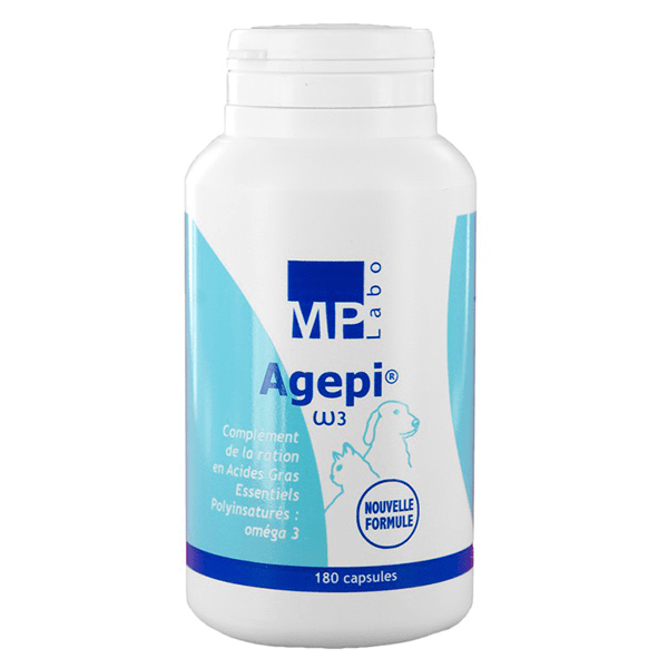 Agepi Oméga 3 Chien Chat 180 gélules 2