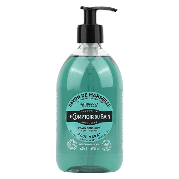Savon de Marseille Aloe Vera Extra Doux 500ml 5