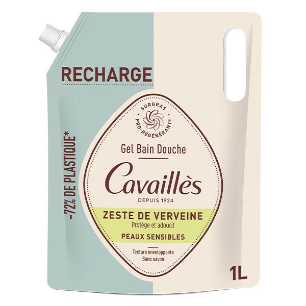 Rogé Cavaillès Eco-recharge gel bain douche zeste de verveine 1L 2