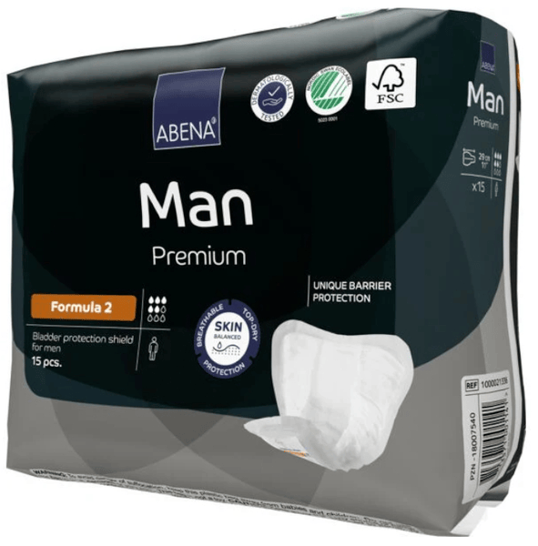 Abena Man Fórmula 2 Incontinencia 15 uds