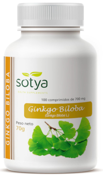 Sotya Ginkgo Biloba 700mg 100 Comprimidos