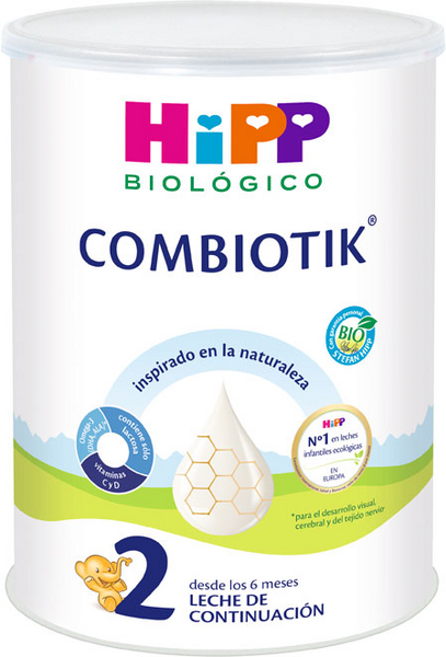 Hipp Biológico Combiotik 2  +6m 800 Gr