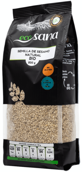 Ecosana 3 X Semilla De Sésamo Natural Bio 500 G - Imagen 2