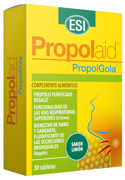 Esi 10 X Propolgola Garganta - Sabor Limón 30 Comprimidos Sublinguales - Imagen 3
