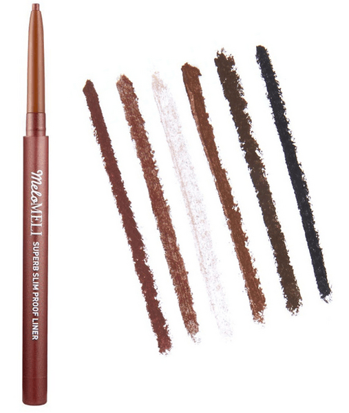 Melomeli Lápiz de Ojos Waterproof Superb Rosy Burgundy Borgoña