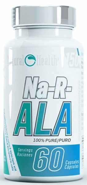 Hypertrophy Nutrition Na-R-ALA Antioxidante 60 Cápsulas