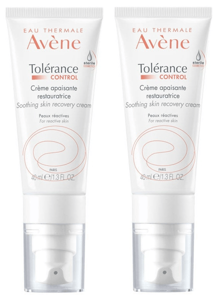 Avène Tolerance Control Crema Calmante Reparadora 2x40 ml