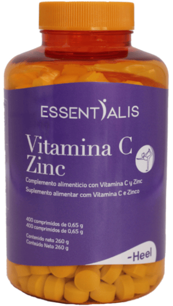 Essentialis Vitamina C Zinc 400 Comprimidos