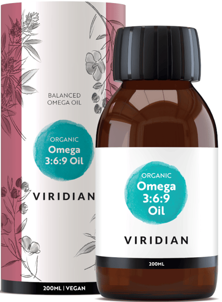 Viridian Aceite de Omega 3, 6, 9 Vegano 200 ml
