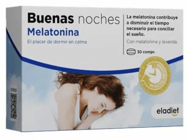 Eladiet Buenas Noches Melatonina 30 Comprimidos