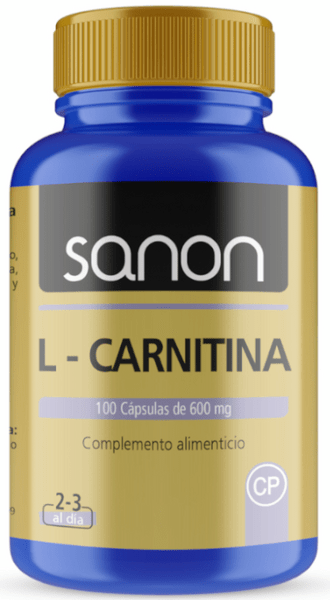 Sanon L-Carnitina 600 Mg 100 Cápsulas