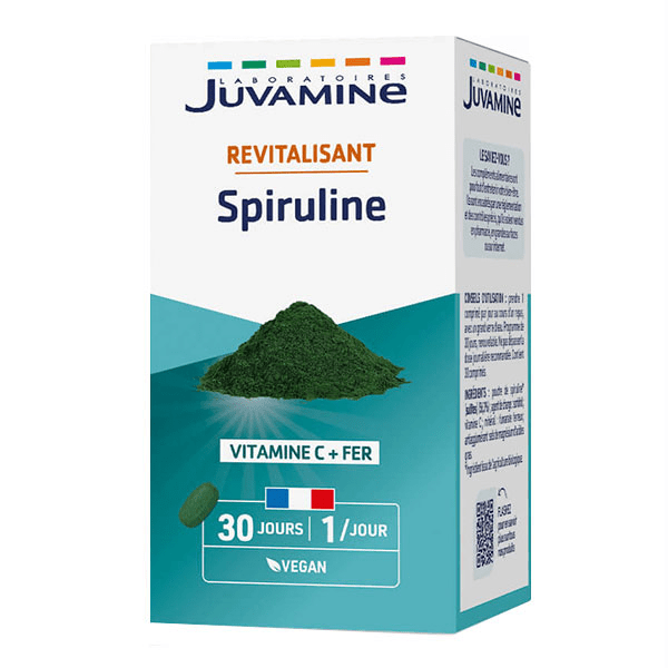 Revitalisant Spiruline 3O comprimés 2