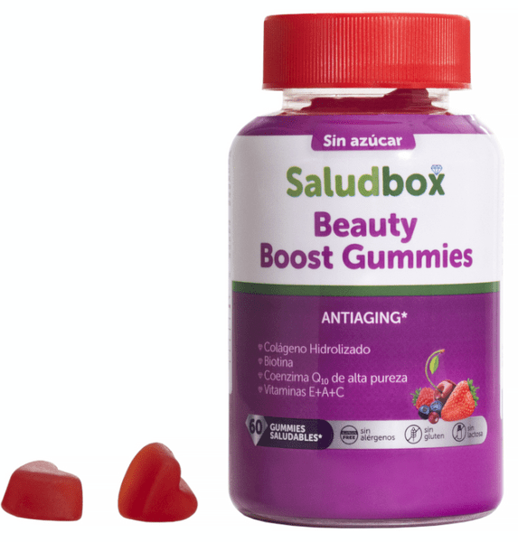 En Oferta Saludbox Beauty Boost Sin Azúcar 60 Gummies