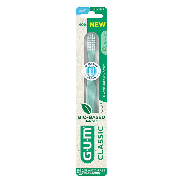 Brosse à dents Classic Bio-sourcée Souple 18/100e Compacte 4