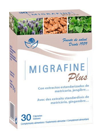 Bioserum Migrafine Plus 30 Cápsulas