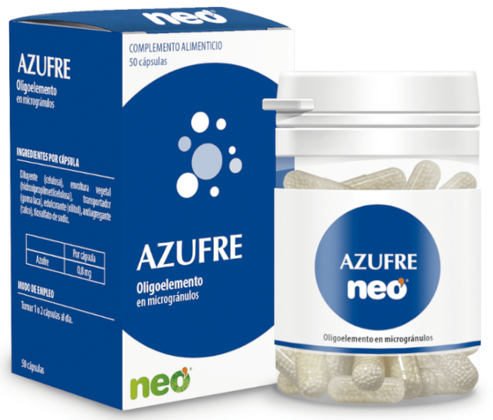 Neo Azufre 50 cápsulas