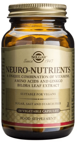 Solgar Neuro Nutrientes 60 Cápsulas Vegetales