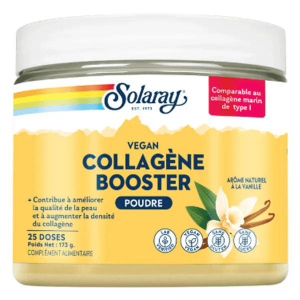 Collagène booster Végan en poudre Gout vanille 173gr 2