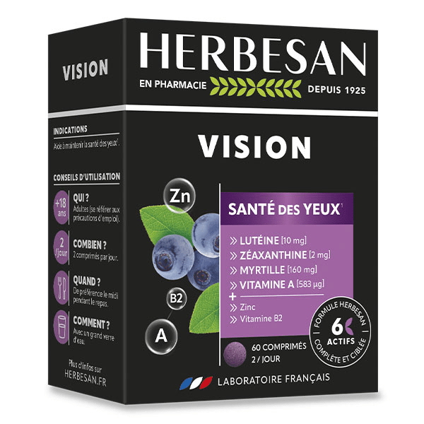 - Vision -  Santé des Yeux - 60 comprimés 4