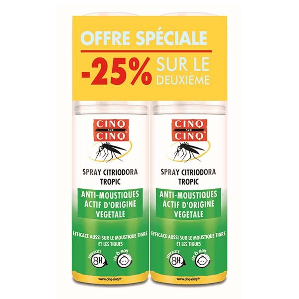 Spray Anti-Moustiques Actif origine végétal  - Lot de 2 x 100ml 3