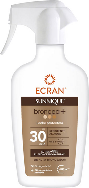 Ecran Sunnique Broncea+ Leche Protectora SPF30 270ml