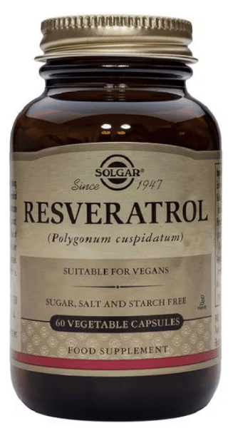 Solgar Resveratrol 100 mg 60 Cápsulas Vegetales