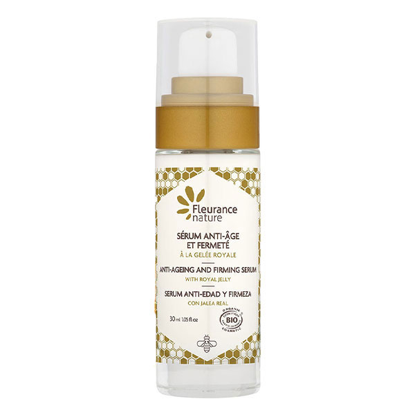- Sérum Anti-âge et fermeté à la gelée royale Bio - Flacon pompe 30 ml