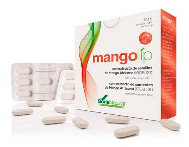 Soria Natural Mangolip 28 Comprimidos De 750 Mg