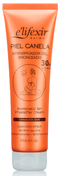 Elifexir Dermo Piel Canela Intensificadora del Bronceado SPF30 150ml