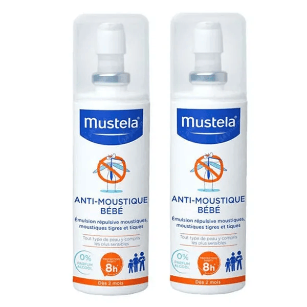 Anti-Moustique Bébé Lot de 2 x 100ml