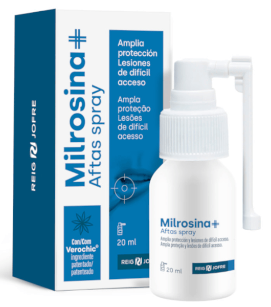 Reig Jofre Milrosina+ Aftas Spray 20 ml