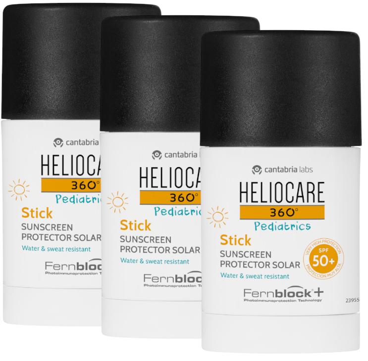 Imagen de Heliocare 360 Pediatrics Stick SPF50+ 3x25g ☀️ en OfertitasTOP
