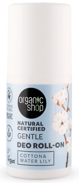 Organic Shop Desodorante Roll-On Algodón y Nenúfar 50 ml