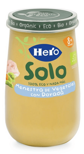 Hero Solo Tarrito Dorada con Menestra 190 gr
