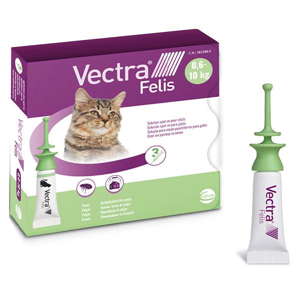 Vectra® Felis solution spot-on pour chats 3 pipettes 2