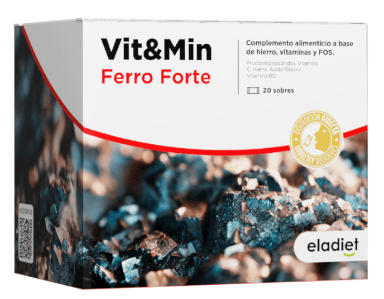 Eladiet Naranja Vit&Min Ferro Forte Sabor 20 Sobres